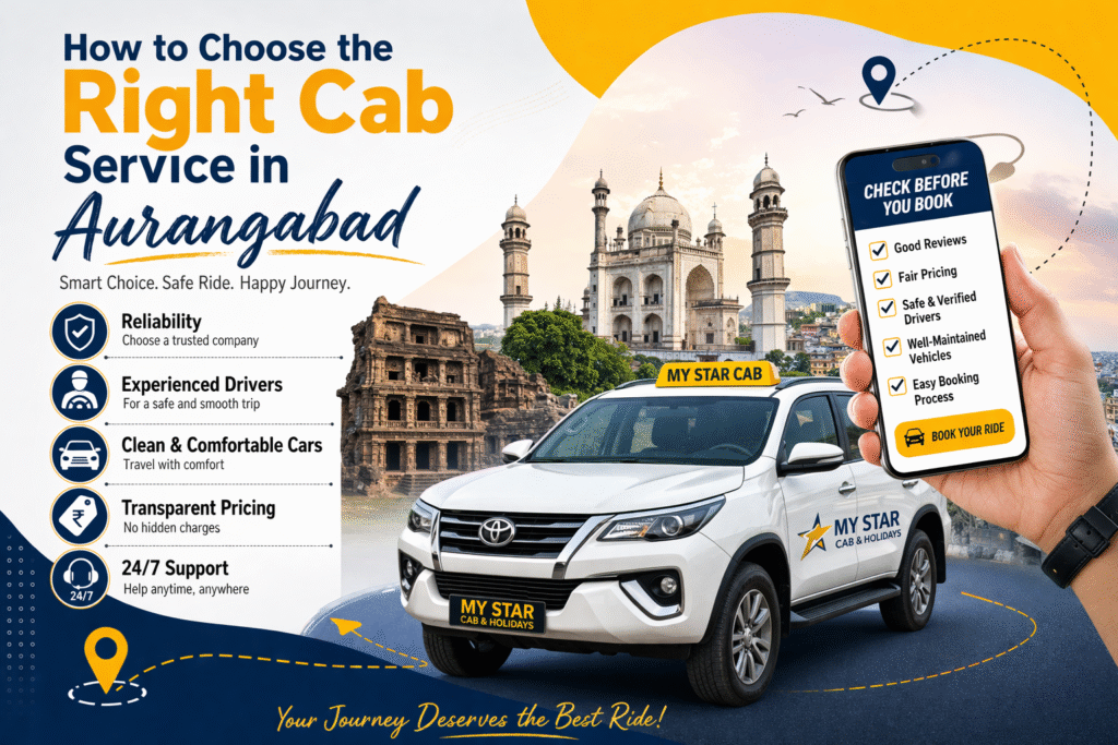 How to Choose the Right Cab Service in Aurangabad