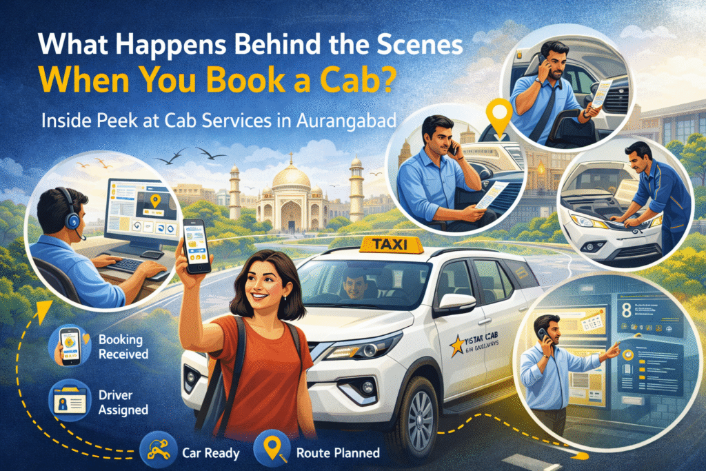 What Happens Behind the Scenes When You Book a Cab?